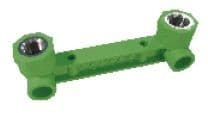 PPR DOUBLE FEMALE THREAD ELBOW WITH SEAT — source price-list illustration