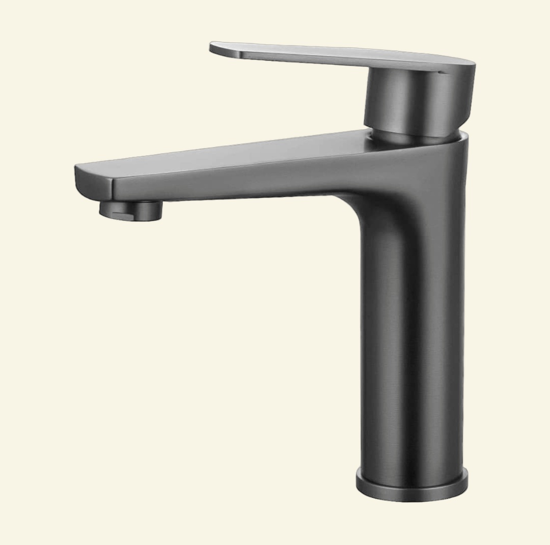 Gunmetal Basin Mixer Faucet