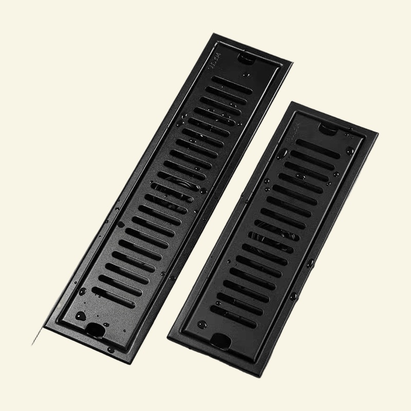 SUS304 - Black Linear Floor Drain